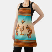 Tablier Kokopelli Et Cactus Apron (Insitu)