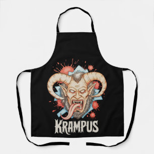 Tablier Krampus Noël Kramperl Perchten l'Aide de Père Noël