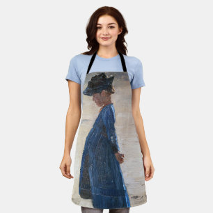 Tablier Kroyer - Petite fille debout sur Skagen Beach