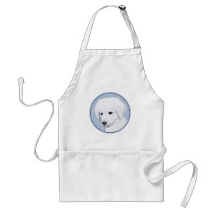 Tablier Kuvasz Peinture - Cute Original Chien Art