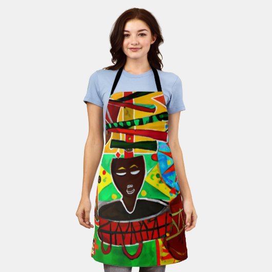 Tablier Kwanzaa (Porté)