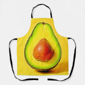 Tablier La beauté d'une conception d'Avocado saine (Recto)