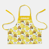 Tablier La Caterpillar très affamée Sauvez le Motif des ab (Recto)