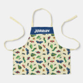 Tablier La Caterpillar Très Affamée Soyez Motif (Recto)