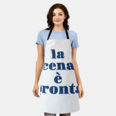 Tablier La Cena E Pronta (Porté)