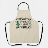 Tablier la chimie est comme la magie mais réelle (Recto)
