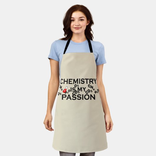 Tablier la chimie est ma passion drôle chémotiste (Porté)