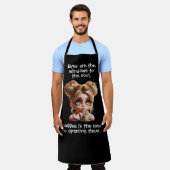 Tablier La Clé Est Le Café (Porté)