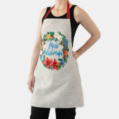 Tablier La couronne de Noël hawaïenne de Mele Kalikimaka (Insitu)