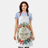 Tablier La couronne du Nouvel An (Porté)