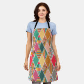 Tablier La courtepointe Boho Crazy (Porté)