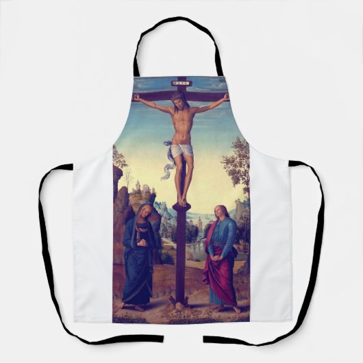 Tablier La Crucifixion avec la Vierge par Pietro Perugino (Recto)