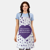 Tablier La cuisine d'amour de mère. Je t'aime maman (Porté)