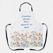 Tablier La cuisine de grand-mère (Recto)