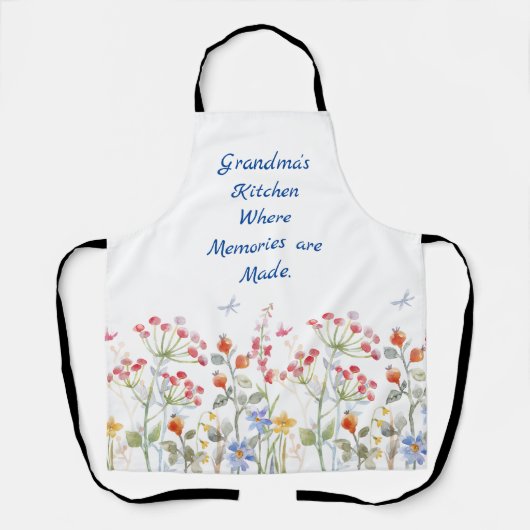 Tablier La cuisine de grand-mère (Recto)