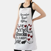 Tablier La cuisine de grand-mère | L'ingrédient secret est (Insitu)