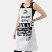 Tablier La cuisine de grand-mère | Souvenirs faits enfants (Insitu)