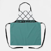 Tablier La cuisine de maman sur toute la surface d'impress (Recto)