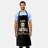 Tablier La Cuisine Est Ma Superpuissance Sweth Sloth Baked (Porté)
