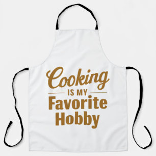 Tablier La cuisine est mon passe-temps favori Passion culi