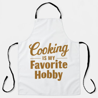 Tablier La cuisine est mon passe-temps favori Passion culi