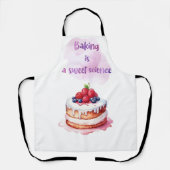 Tablier La Cuisine Est Une Science Douce (Recto)