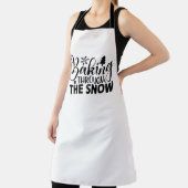 Tablier La cuisson à travers la neige (Insitu)