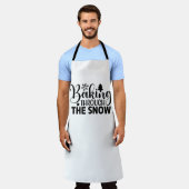 Tablier La cuisson à travers la neige (Porté)