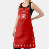 Tablier La cuisson à travers les flocons de neige (Insitu)