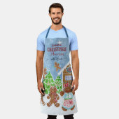 Tablier La cuisson des souvenirs de Noël chez Nana Gingerb (Porté)