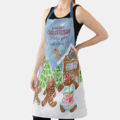 Tablier La cuisson des souvenirs de Noël chez Nana Gingerb (Insitu)