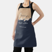 Tablier La cuisson est l'amour rendu comestible MARINE & T (Insitu)