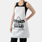 Tablier La cuisson est mon boulanger de thérapie (Insitu)