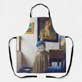 Tablier La dame debout dans une virginale, Johannes Vermee (Recto)