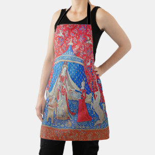 Tablier La Dame et la licorne / A Mon Seul Desir