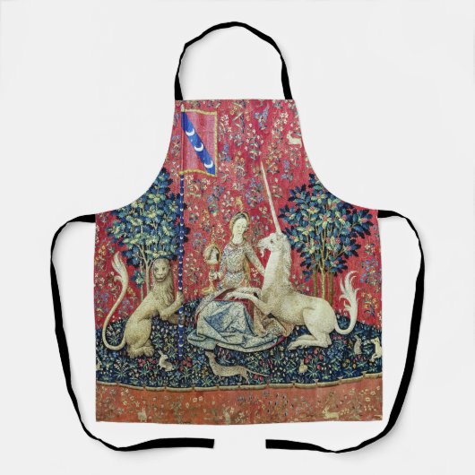 Tablier La Dame et la licorne, Vue (Recto)