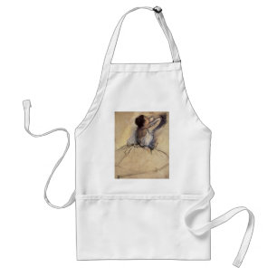Tablier La Danseuse d'Edgar Degas, Art Vintage de Ballerin