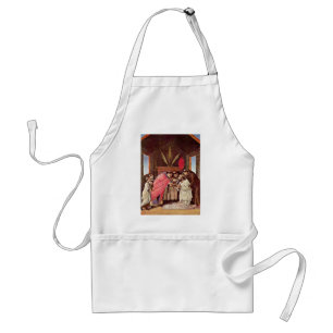 Tablier La dernière communion de St Jerome par Botticelli