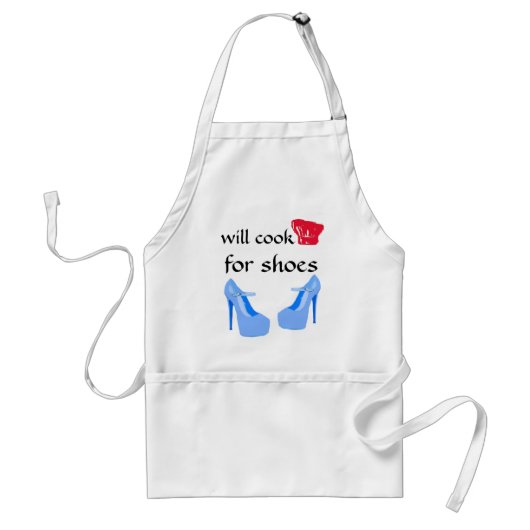 Tablier La diva fera cuire pour des chaussures de talon (Devant)