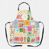 Tablier La Dolce Vita Italien Personnalisé Coloré (Recto)