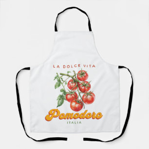 Tablier La Dolce Vita Pomodoro Italia Tomate