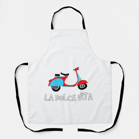 Tablier La Dolce Vita Scooter Love (Recto)
