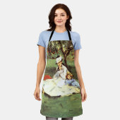 Tablier La famille Monet dans son jardin Edouard Manet (Porté)