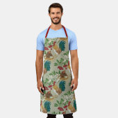 Tablier La famille royale - à Tan (Porté)