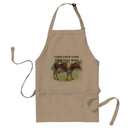 Tablier La ferme à la vache (Devant)
