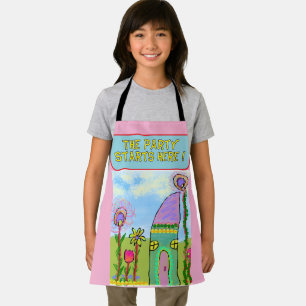 Tablier La fête commence ici