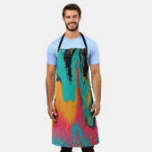 Tablier La Fiesta 2 Tabard Couleurs folles et Cool (Porté)