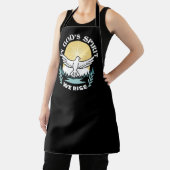 Tablier La force spirituelle en Dieu - L'épanouissement de (Insitu)