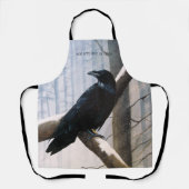 Tablier La forêt de Raven d'hiver (Recto)