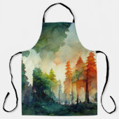 Tablier La forêt (nature) (Recto)